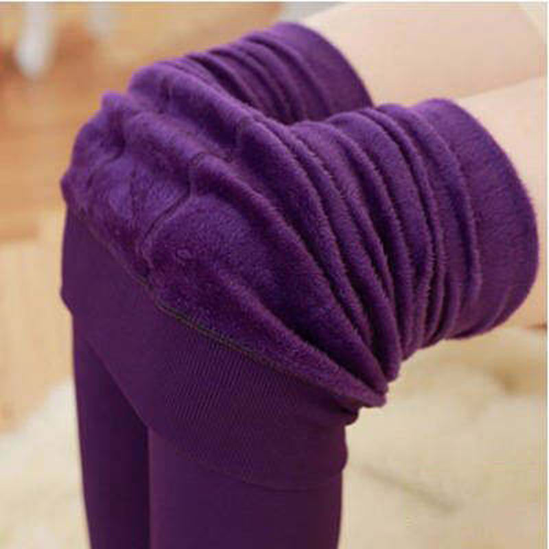 PBG Women's Fleece Leggings - Assorted Colors, High Waist, Stretchy, and Warm - One Size (Recommended for Small-Large)