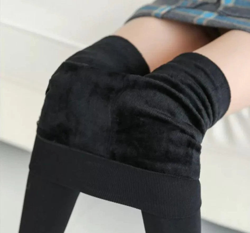 PBG Women's Fleece Leggings - Assorted Colors, High Waist, Stretchy, and Warm - One Size (Recommended for Small-Large)