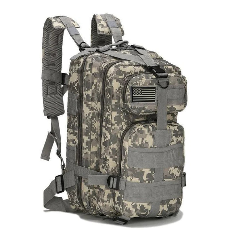 "Ultimate Waterproof Tactical Backpack: 50L Nylon Adventure Gear for Fishing, Hunting, and Outdoor Expeditions"