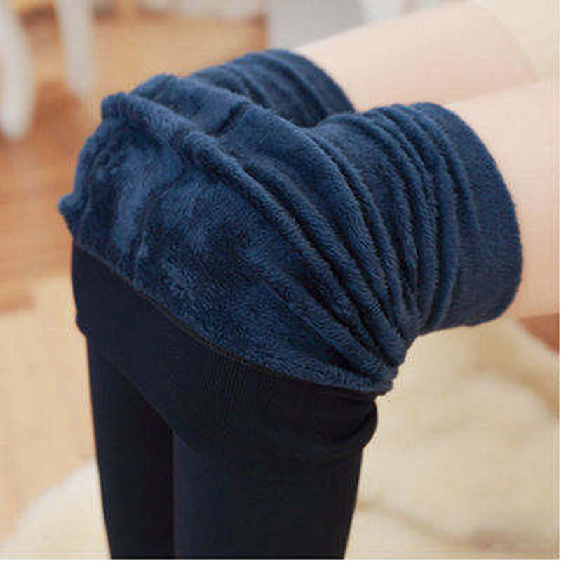 PBG Women's Fleece Leggings - Assorted Colors, High Waist, Stretchy, and Warm - One Size (Recommended for Small-Large)