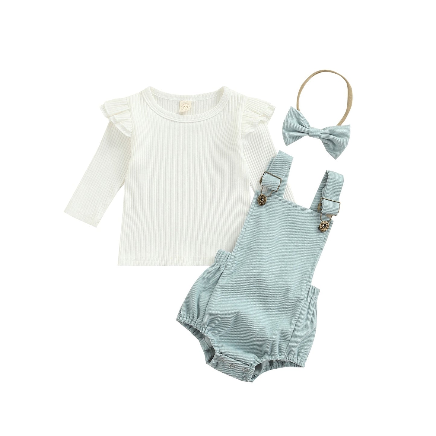 Baby Girl Corduroy Clothes Set
