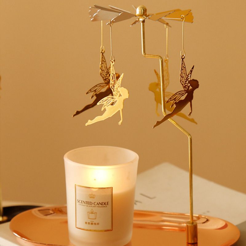 Romantic Rotary Spinning Candlestick