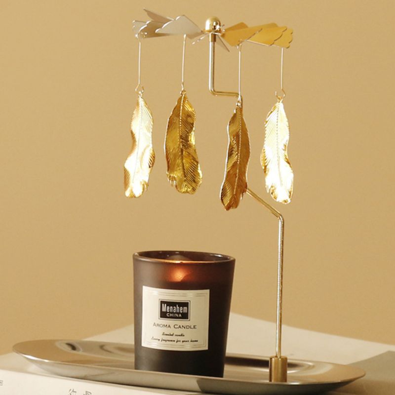 Romantic Rotary Spinning Candlestick