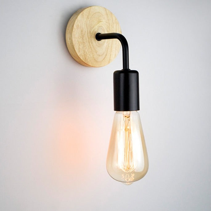Vintage Hemp Rope Wall Lamp