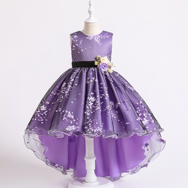 Baby Girls Flower Princess Gown