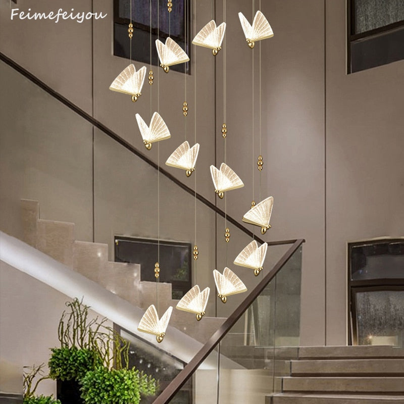Butterfly Led Pendant Lights