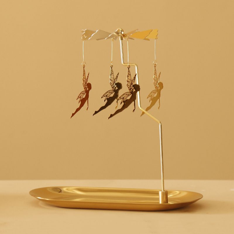 Romantic Rotary Spinning Candlestick