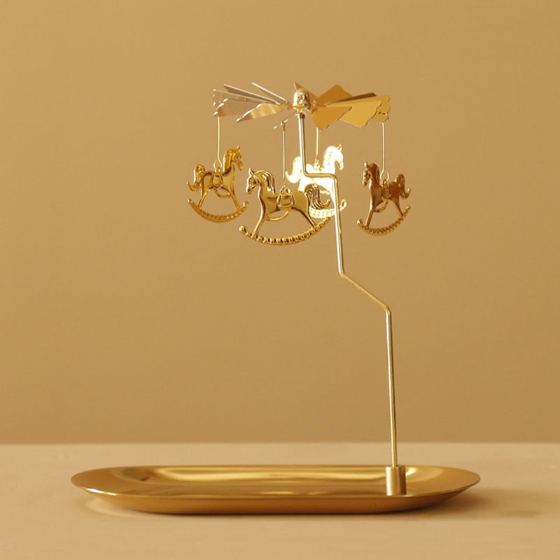 Romantic Rotary Spinning Candlestick
