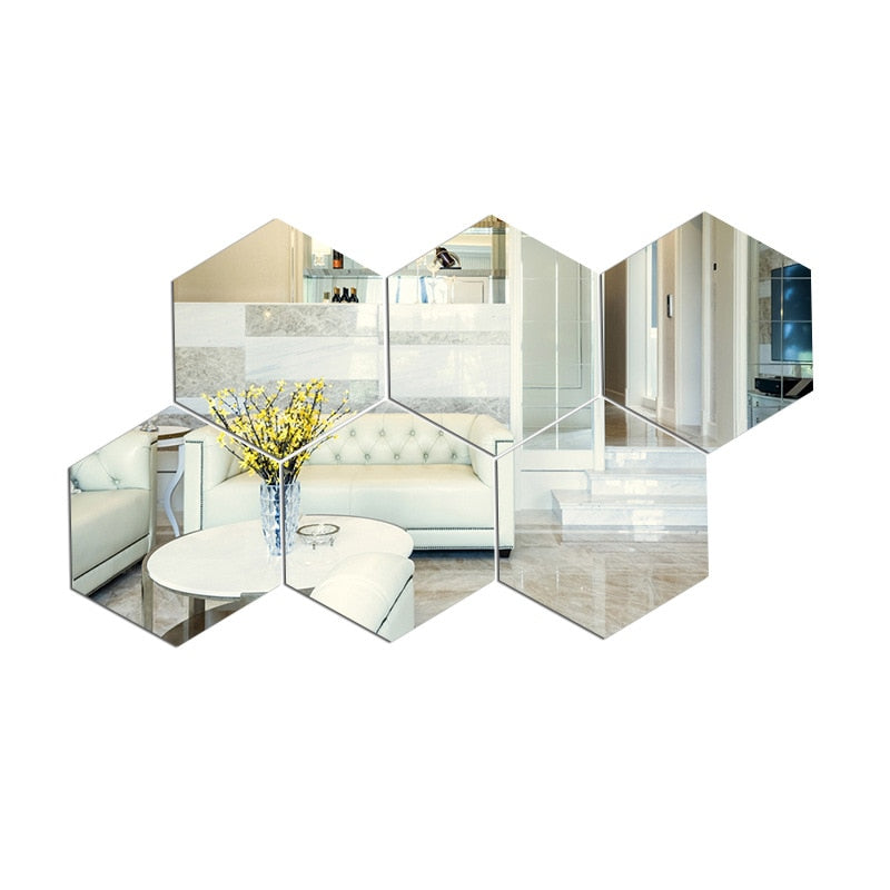 3D Mirror Wall Sticker