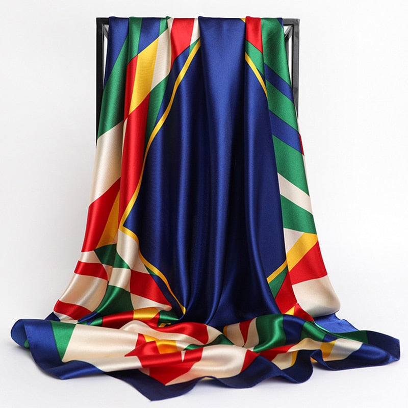 Versatile Silk Large Shawl