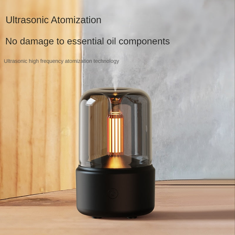 Candlelight Air Humidifier Aroma Diffuser