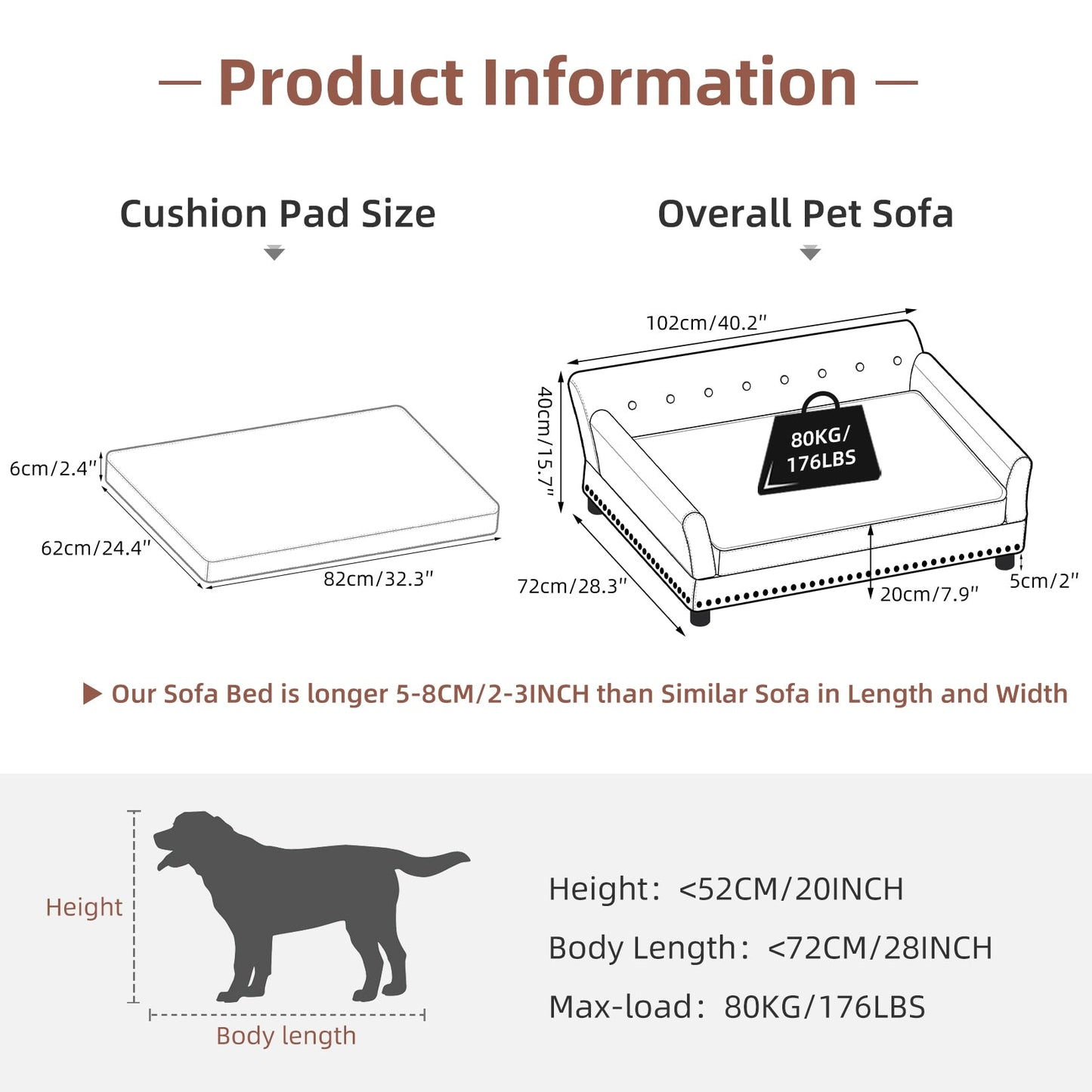 Pet Sofa Bed