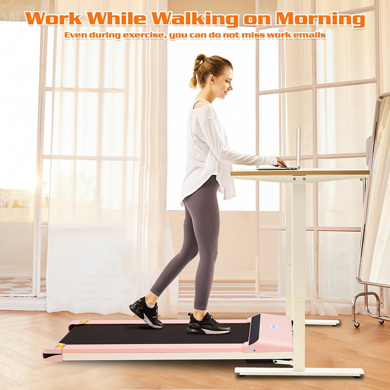 Portable Pad Flat Slim Treadmill