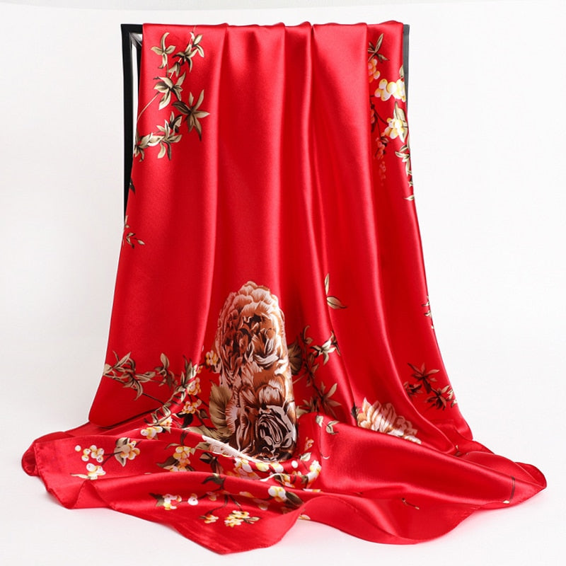 Versatile Silk Large Shawl