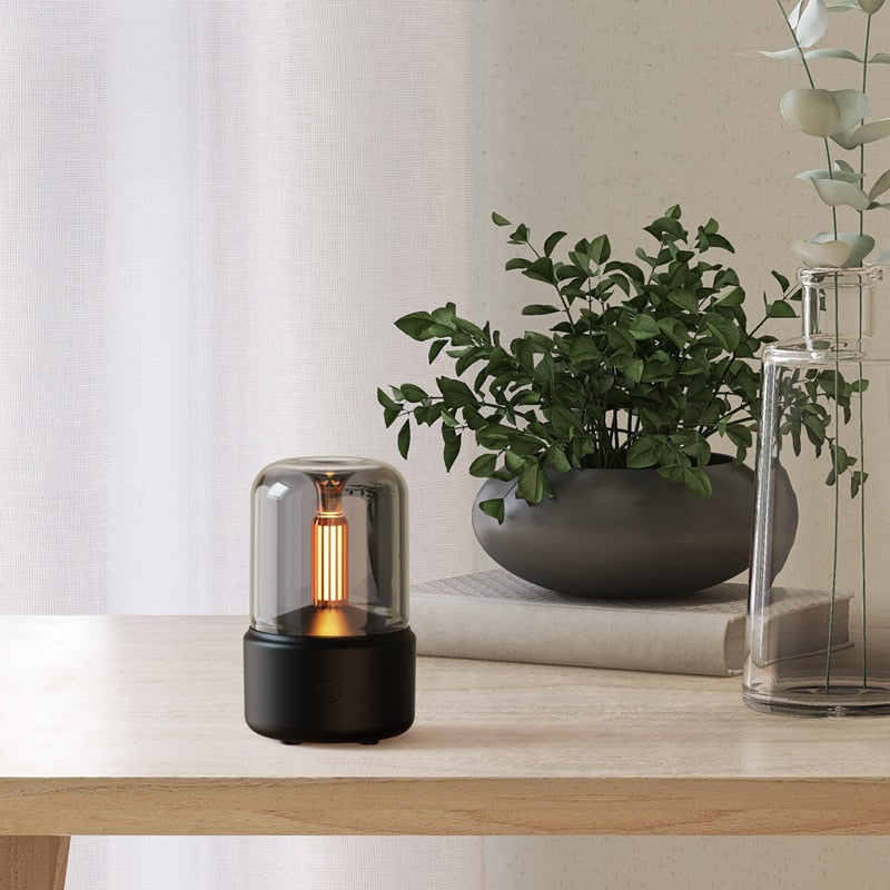 Candlelight Air Humidifier Aroma Diffuser