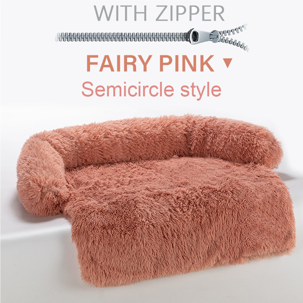 Pet Bed Long Plush Warm Bed