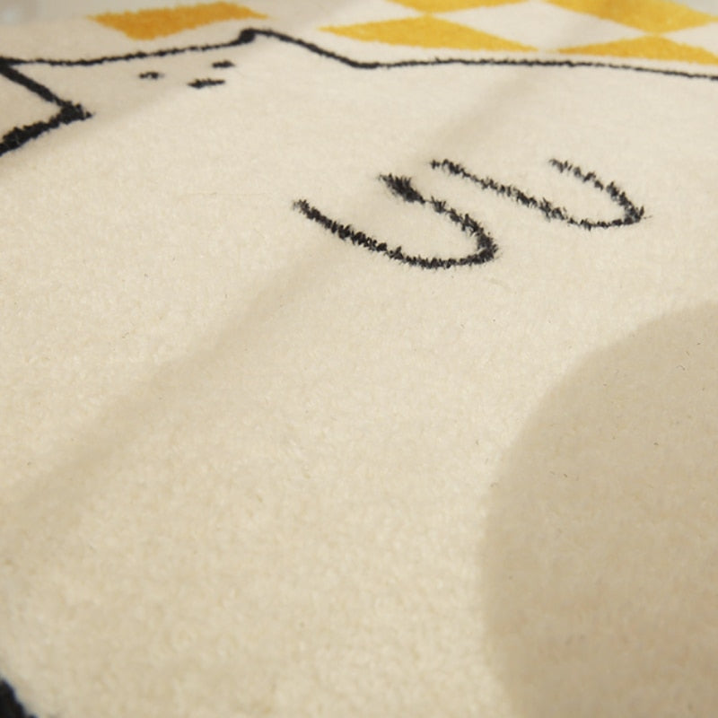 Trendy Girly Decorative Carpet