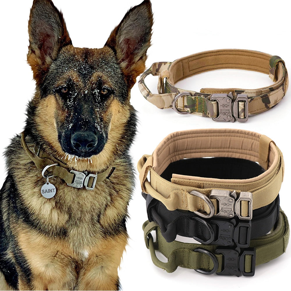 Adjustable Tactical Dog Training Collar