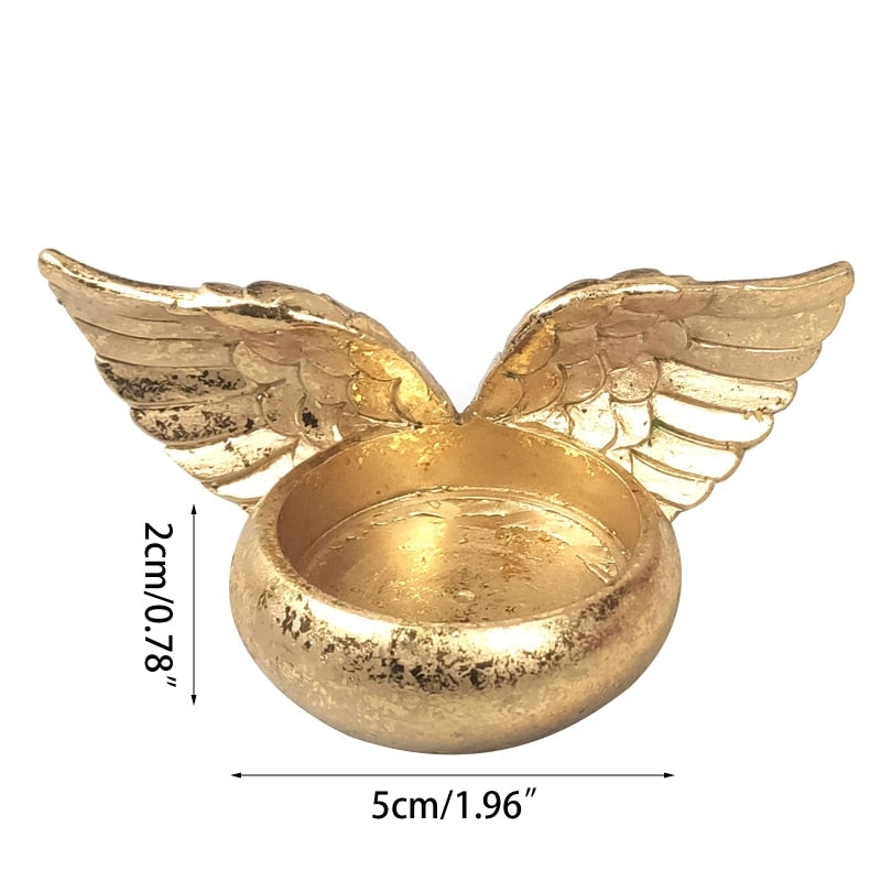 Angel Wings Candle Holder