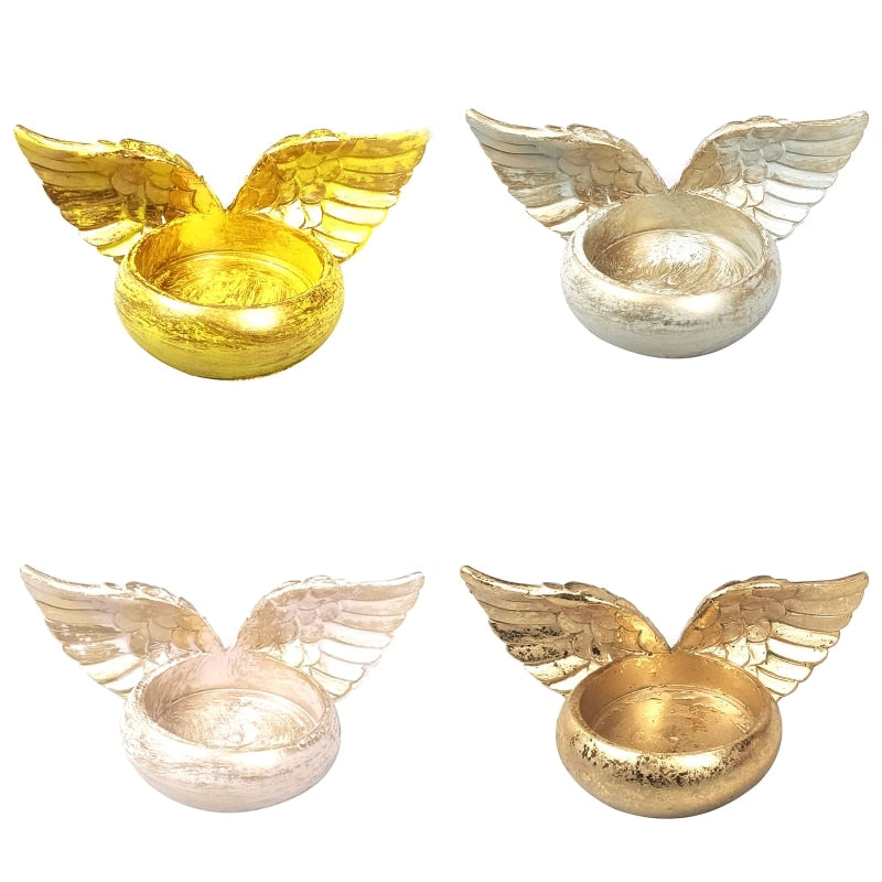 Angel Wings Candle Holder