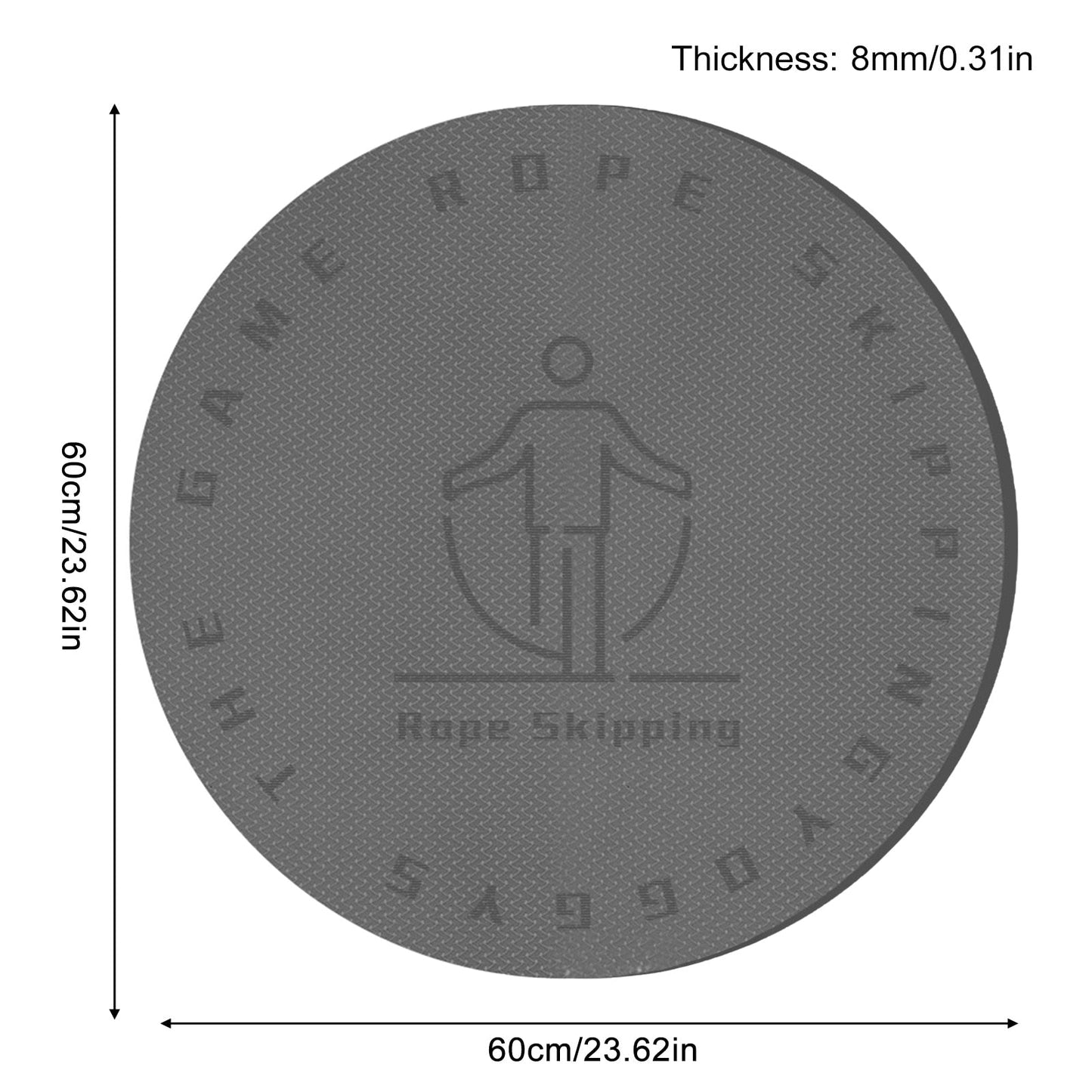 Jump Rope Mat Shock-absorbing