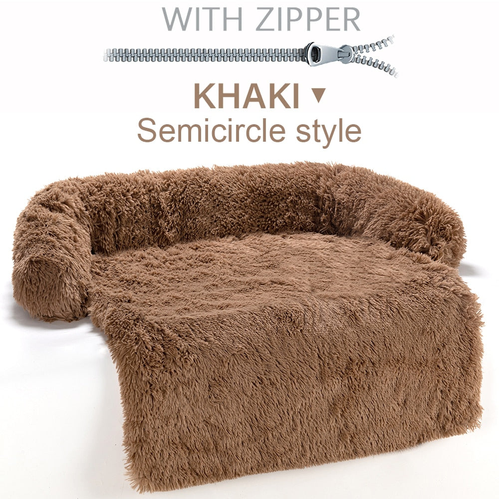 Pet Bed Long Plush Warm Bed