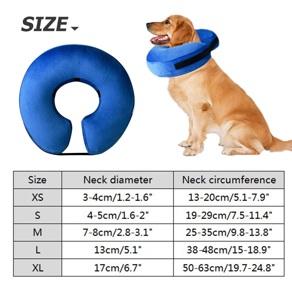 Inflatable Pet Dog Collar