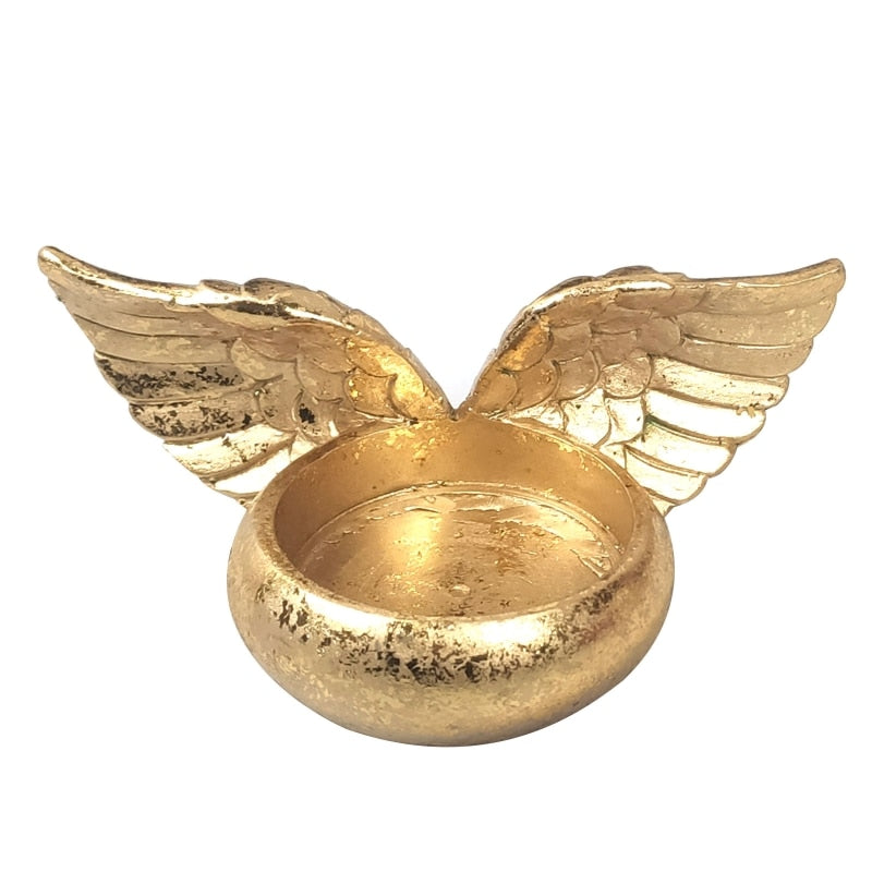 Angel Wings Candle Holder
