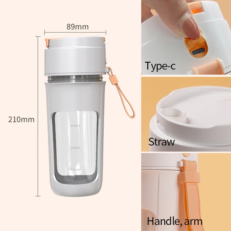 Mini Portable Blender Fruit Mixers