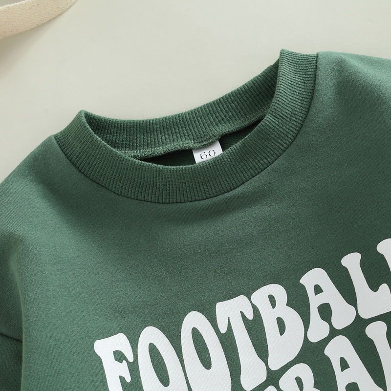 infant baby long sleeve crew neck jumpsuit
