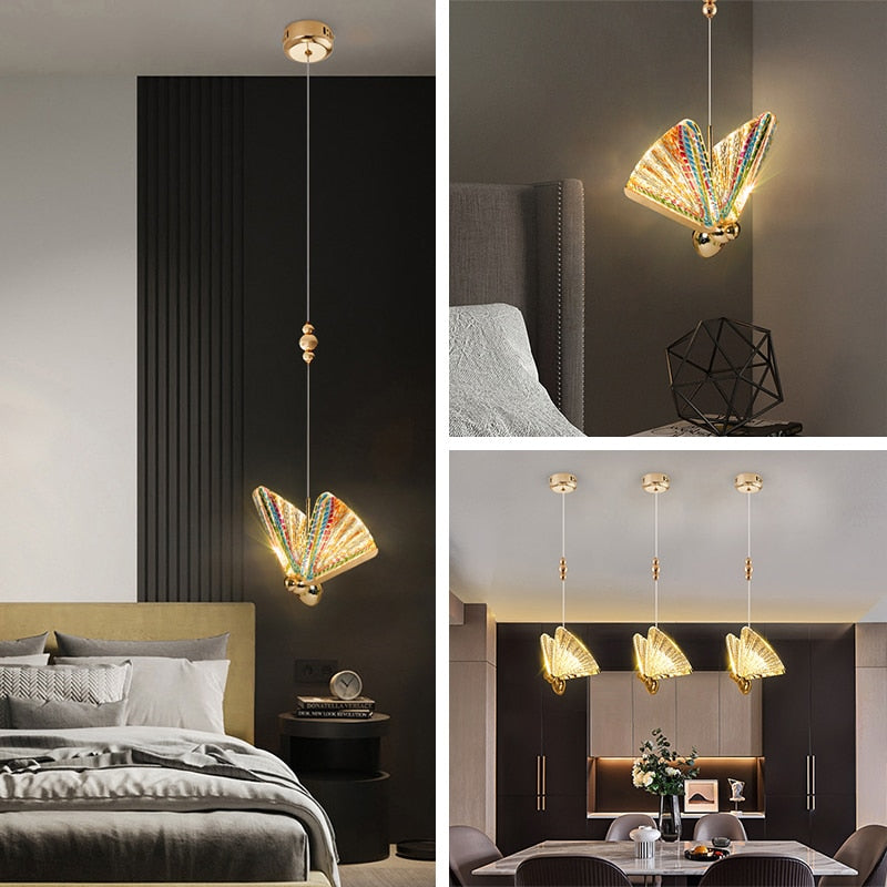 Nordic Butterfly Pendant Light