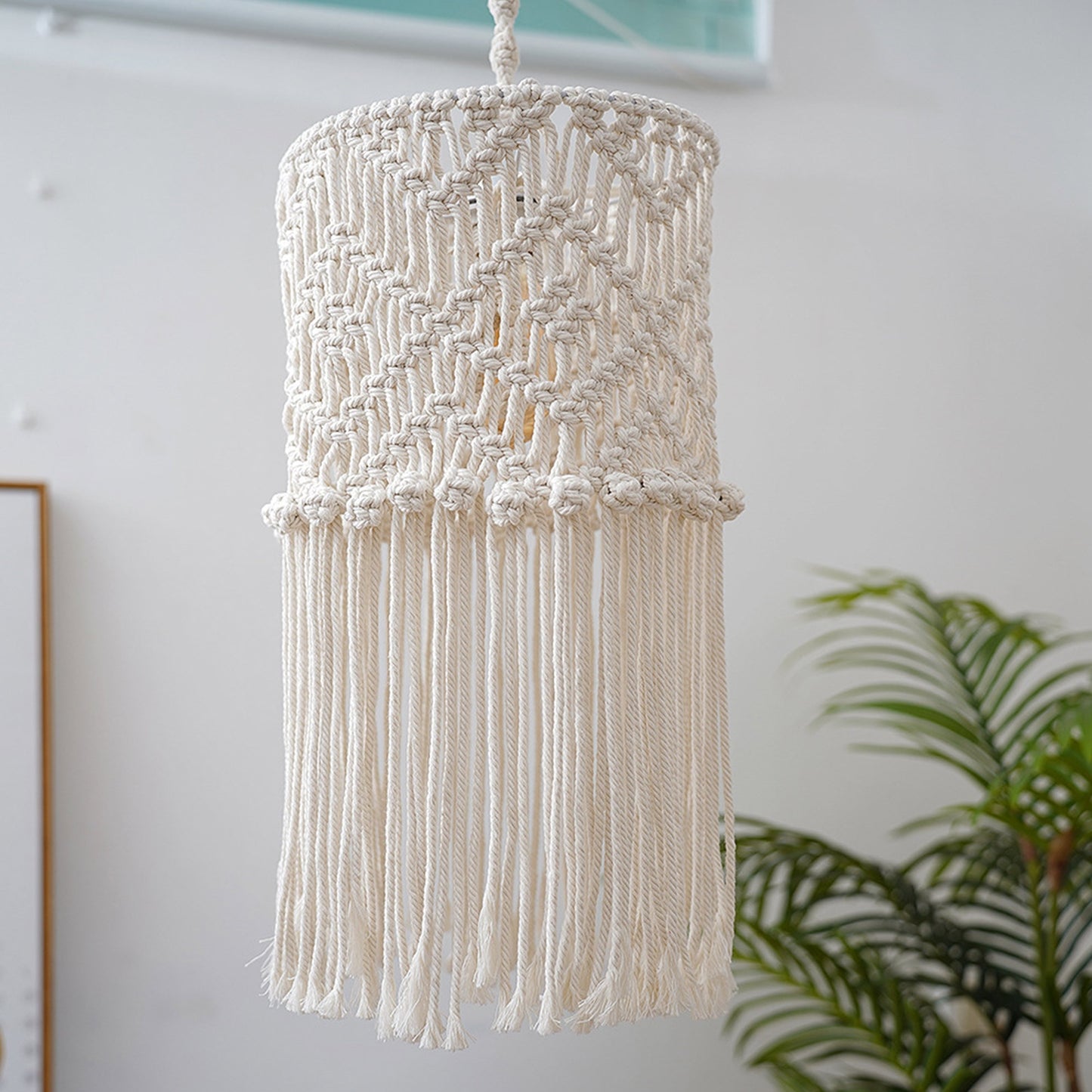 Macrame Lamp Shade Hangings