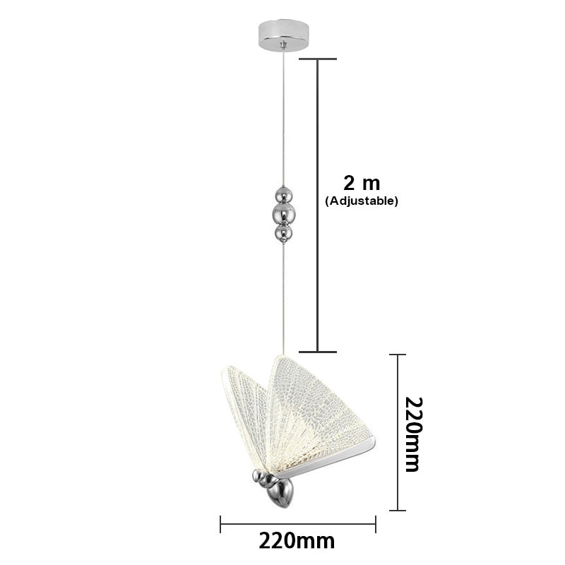 Butterfly Led Pendant Lights