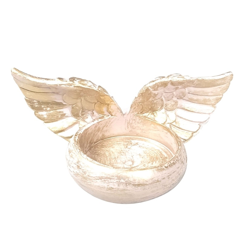 Angel Wings Candle Holder