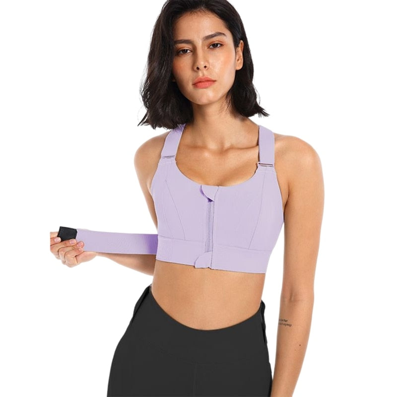 Zipper Sports Underwear Women