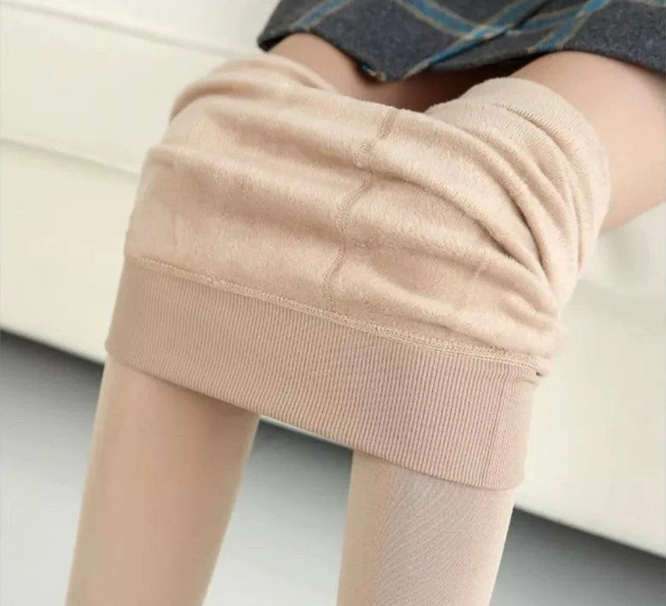 PBG Women's Fleece Leggings - Assorted Colors, High Waist, Stretchy, and Warm - One Size (Recommended for Small-Large)