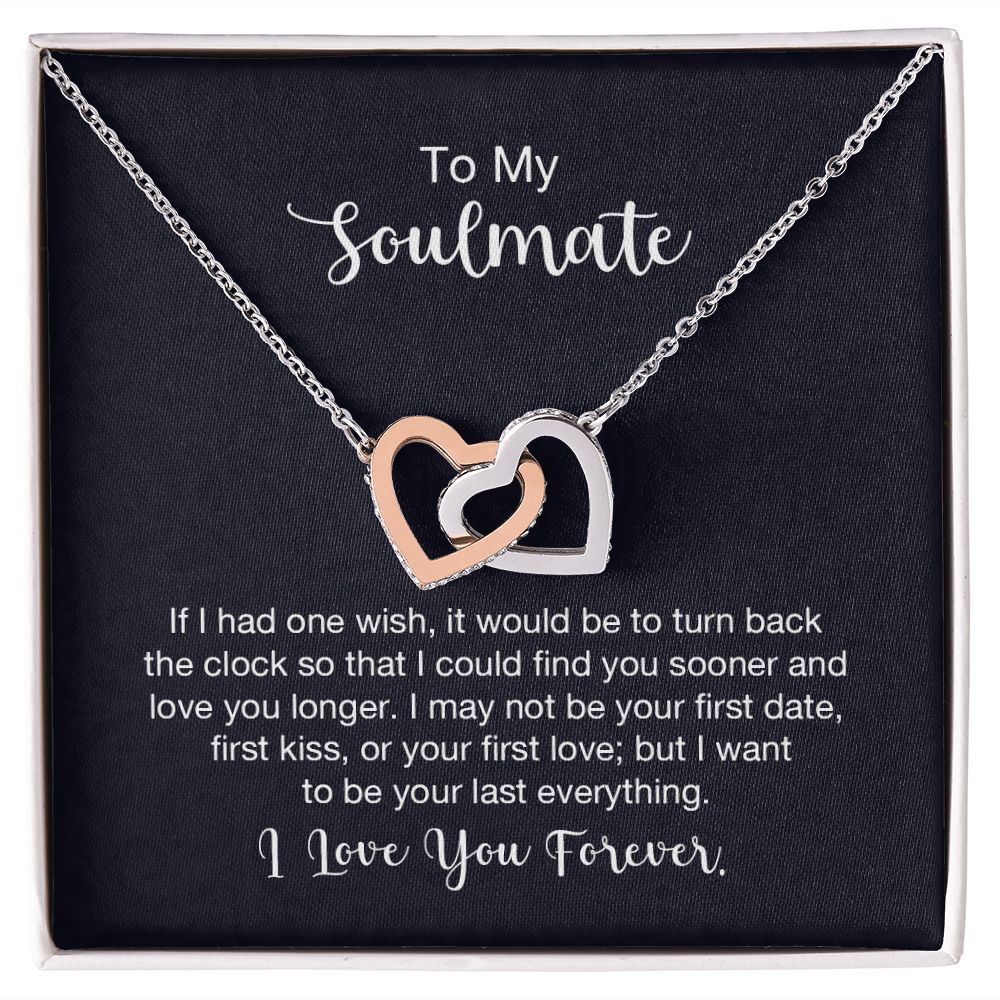 Interlocking Hearts Necklace -