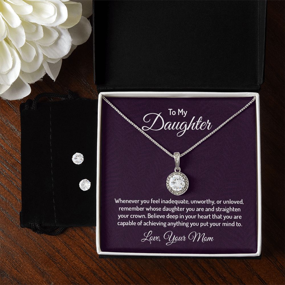 Cubic Zirconia Earring Set -