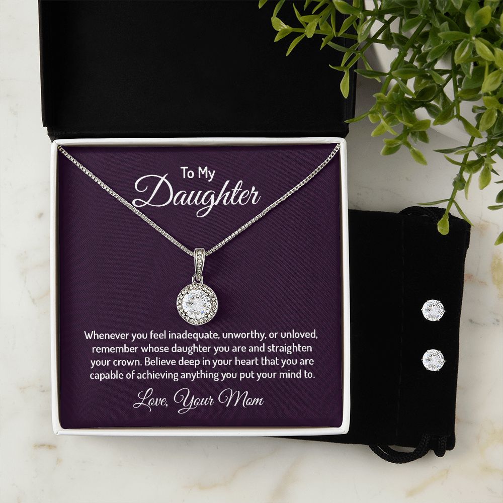 Cubic Zirconia Earring Set -