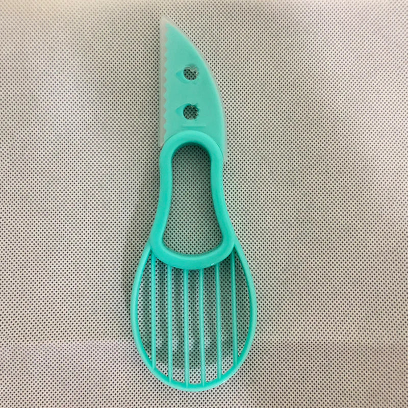 "Ultimate Avocado Tool: 3-in-1 Slicer, Corer, Butter Fruit Peeler - Perfect Kitchen Gadget for Hassle-Free Avocado Prep!"