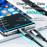 High-Speed USB-C to USB-C Charging Cable
