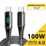 High-Speed USB-C to USB-C Charging Cable