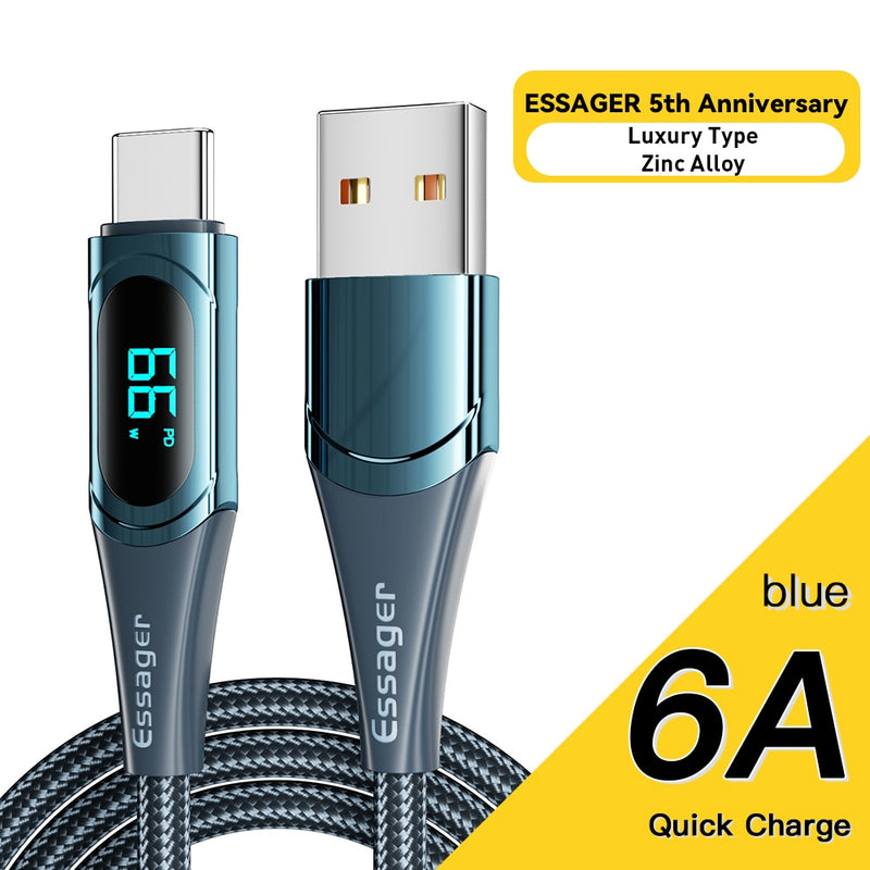 High-Speed USB-C to USB-C Charging Cable