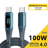 High-Speed USB-C to USB-C Charging Cable