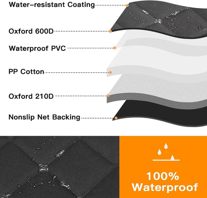 "Ultimate Waterproof Dog Car Seat Cover: Protect Your Car and Pamper Your Pooch in Style!"