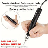 Professional Title: "Compact Electric Rotary Tool with Engraving and Grinding Capabilities"