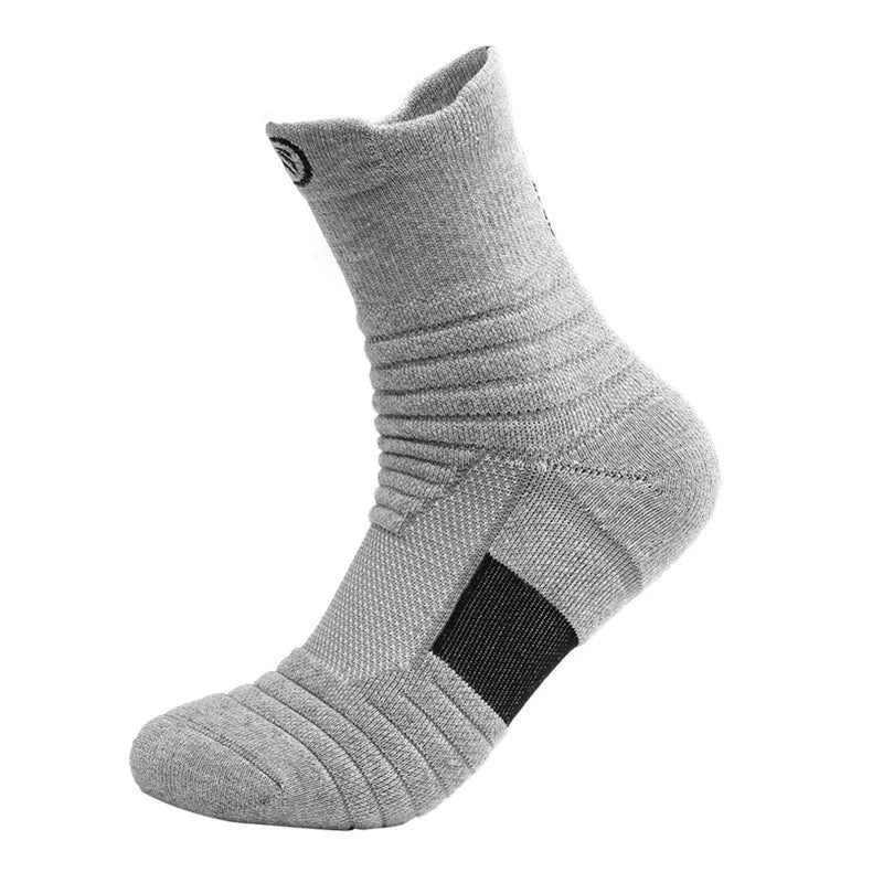 "Ultimate Performance Anti-Slip Sports Socks - Stay Comfortable and Odor-Free During Football, Soccer, and Basketball Games - Perfect Fit for Men and Women - Available in Short and Long Tube Styles - Sizes 38-43"