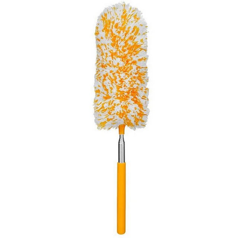 "Versatile Microfiber Duster Brush for Efficient Cleaning of Home, Car, and Furniture - Handheld Anti-Dust Cleaner with Air-Conditioning Compatibility"