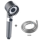 "Innovative High Pressure Showerhead with 3 Modes and Portable Filter for Rainfall Experience in the Bathroom"