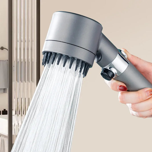 "Innovative High Pressure Showerhead with 3 Modes and Portable Filter for Rainfall Experience in the Bathroom"